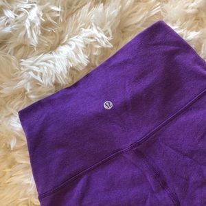 Lululemon cotton wunder under leggings